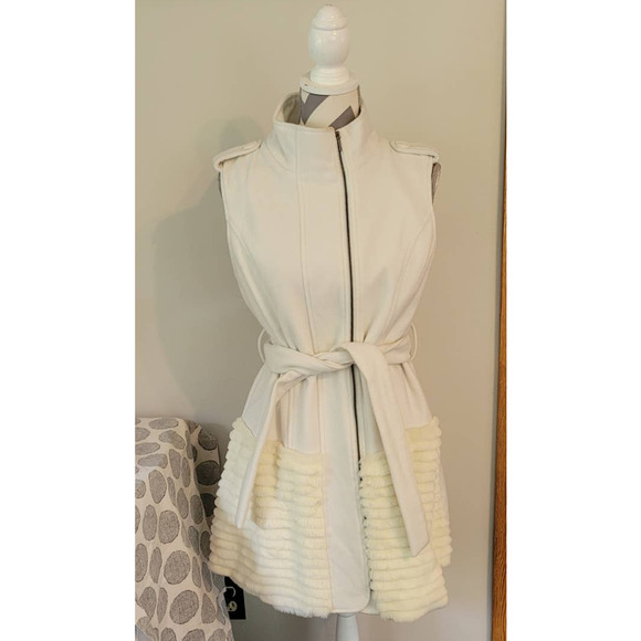 Ya Los Angeles Jackets & Blazers - YA Los Angeles Longline Vest Women's Large